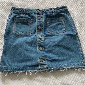 Denim Skirt